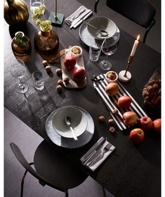 Bővíthető étkezőasztal kőrisfa dekoros asztallappal 90x140 cm Norfort – Kave Home