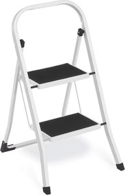 Összecsukható háztartási létra, két lépcsőfok, maximum 150kg