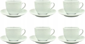 Csésze Bogucice Base White porcelán 320 ml 6 db