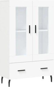 vidaXL fehér szerelt fa magasszekrény 69,5 x 31 x 115 cm