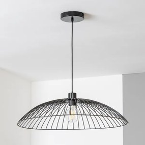 Brilagi - LED függeszték CERIA WIRE 1xE27/40W/230V Ø 60 cm fekete