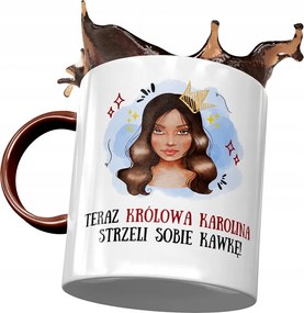 Bordó Bögre Karolina Barátnőnek Ajándék Nyomtatott Fotóval