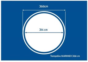 Marimex Trambulin 366 cm