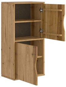 oldalsó szekrény ODDA 40x24x79 cm tömörfa fenyőfa