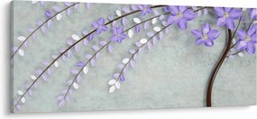 Kép - Lila eső (120x50 cm)