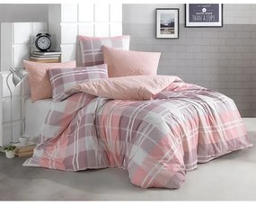 BedTex Mark pamut ágyneműhuzat rózsaszín, 140 x 220 cm, 70 x 90 cm, 140 x 220 cm, 70 x 90 cm