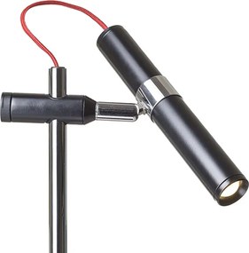 RENDL VIPER TL černá chrom 230V LED 3W 60° 3000K