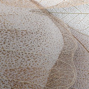 Kép - Bézs levelek (150x105 cm)