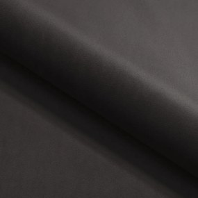 Fekete bársony kinyitható kanapé 148 cm York Blik – Ropez