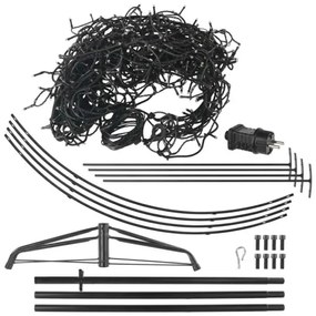 LED karácsonyi dekoráció 480xLED/230V IP44 180 cm