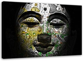 Gario Vászonkép Buddha arca mintázatokban Méret: 60 x 40 cm