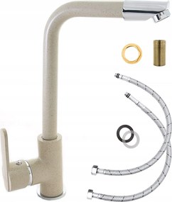 Konyhai Csaptelep Álló Magas Bézs Move Csaptelep