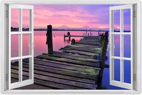 Poszterek 90x60 Híd a deszkákból