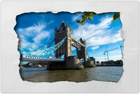 Poszterek 90x60 Tower Bridge az éggel