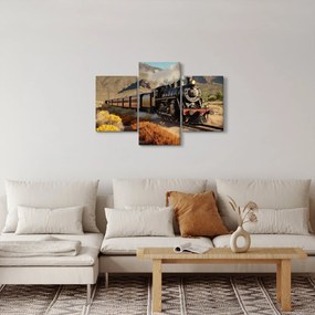 Kép - Gőzmozdony (90x60 cm)
