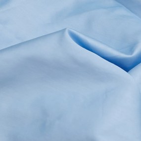Világoskék kétszemélyes pamut-szatén ágyneműhuzat 200x200 cm – Mijolnir