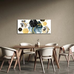 Kép - Sokszög (120x50 cm)