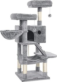 Macska kaparófa, macskatorony nagy macskáknak, ultrapuha, szürkéskék
