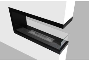 InFire - Sarok BIO kandalló100x50 cm 3kW bifaciális