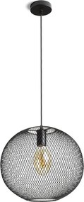 RENDL COSIR 34 závěsná černá 230V LED E27 15W