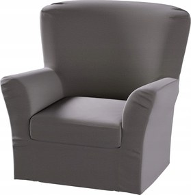 Dekoria Tomelilla magas fotelhuzat Ikea könyvjelzőkkel barna