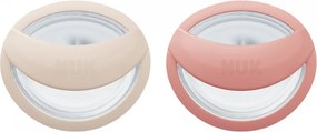 Baba cumi  NUK Perfect Match 0-6m 2 db beige/red, vel. 0-6 h