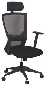 Jenny irodai szék, háló, fekete
