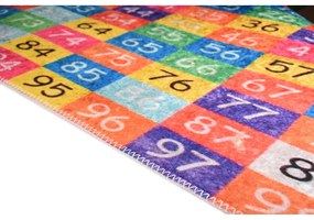 Mosható gyerek játszószőnyeg 80x120 cm One to Hundred – Vitaus