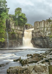 Poszter 21x29,7cm High Force vízesés, Assaf Frank