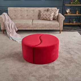 Alis Pouf Red zsámoly