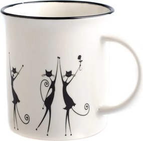 Cats Kristy porcelán bögre, 310 ml - Dakls
