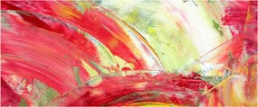 Absztrakció kép - festmény (120x50 cm)