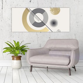 Kép - Geometriai formák N⁰2 (120x50 cm)