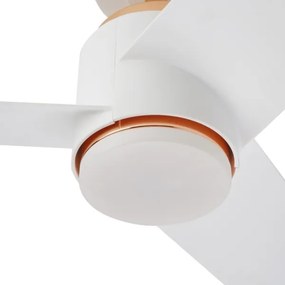 Immax NEO 07281L - LED+CCT Dimmelhető mennyezeti ventilátor BEAUTY 18W/230V Wi‑Fi Tuya + távirányító