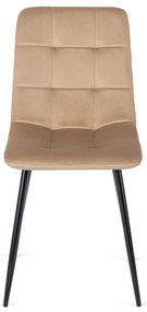 Étkezőgarnitúra 6 db. Bézs Robin székkel. Bővíthető asztal HARRY 102-142 cm