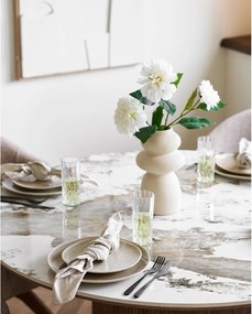 Bézs kőedény tányér készlet 4 db-os ø 27 cm Viola – House Nordic