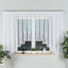 Jacquard készfüggöny Berenika 530x160cm fehér