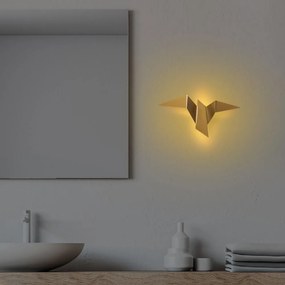 Aranyszínű LED fali lámpa Pacali – Opviq lights