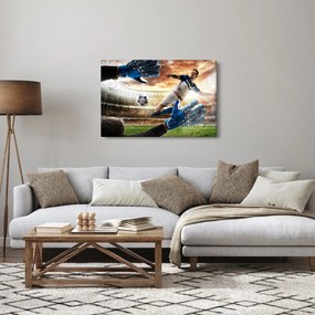 Kép - futballista (90x60 cm)