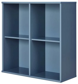 Kék függő könyvespolc 70x70 cm Mistral – Hammel Furniture