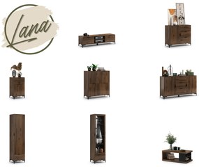 Mazzoni LANA K-100S komód Elegáns Dió - FIÓKOS KOMÓD