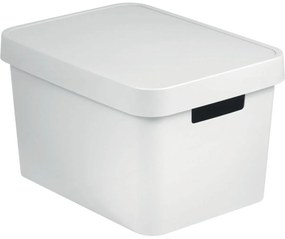 Curver Tárolódoboz INFINITY 17l fedéllel, fehér színű