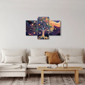Kép – Lila fa tele energiával (90x60 cm)