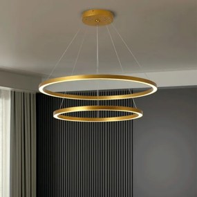 Immax NEO 07159-G80-60 - LED Dimmelhető csillár FINO LED/93W/230V Tuya arany + távirányító