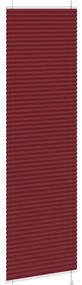 pliszírozott redőny Bordeaux piros 60x200 cm Szövetszélesség