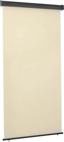 vidaXL krémszínű oldalsó terasznapellenző 125 x 250 cm