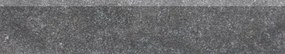 Lábazat Rako Kaamos fekete 45x8,5 cm matt DSAPS588.1