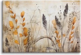 Vászonkép a nappaliba Fali dekoráció Növényi motívum Boho 80x120