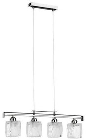 Kábeles csillár ALMA 4xE14/10W/230V fényes króm