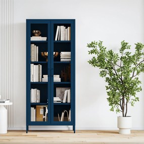 ANGELO vitrin, 800 x 1850 x 450 mm, Modern: gránátszín